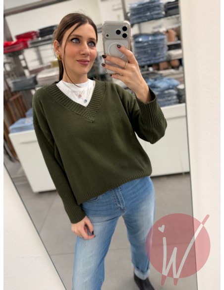 Maglia Olivia Verde Militare