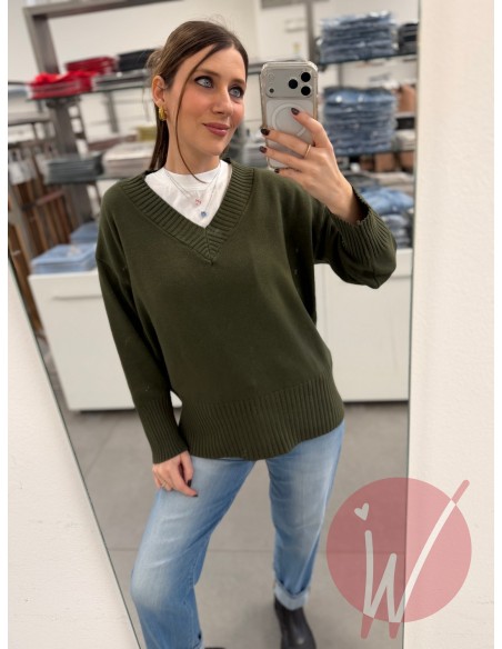 Maglia Olivia Verde Militare
