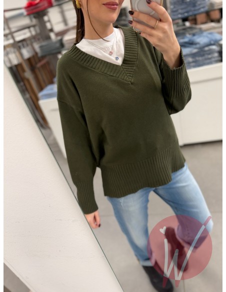 Maglia Olivia Verde Militare