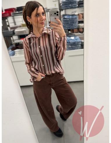 Jeans Palazzo Venice Cioccolato