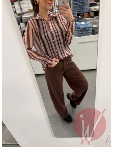 Jeans Palazzo Venice Cioccolato