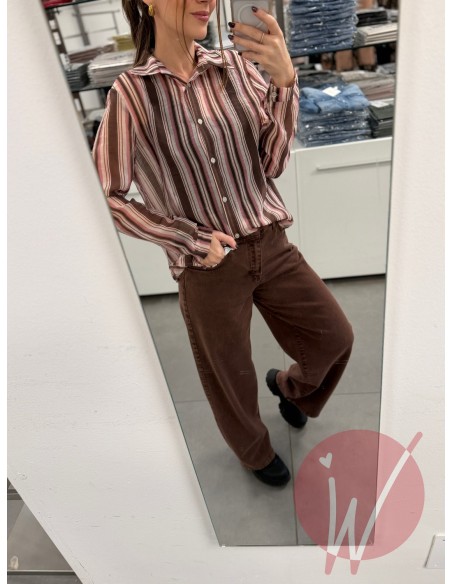 Jeans Palazzo Venice Cioccolato