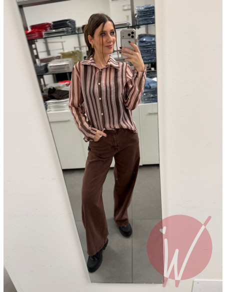 Jeans Palazzo Venice Cioccolato