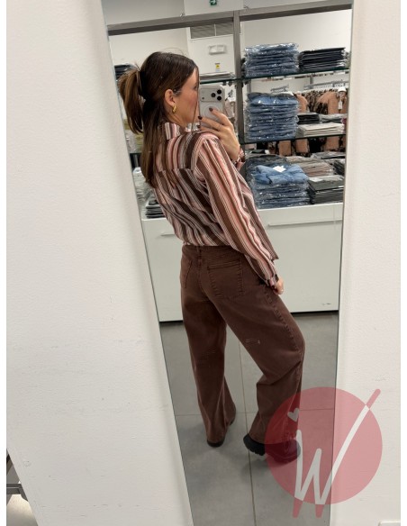 Jeans Palazzo Venice Cioccolato