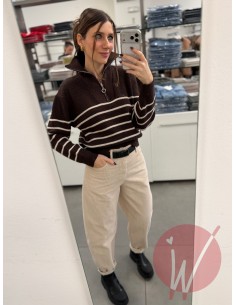 Pantalone Ovetto Praga Burro