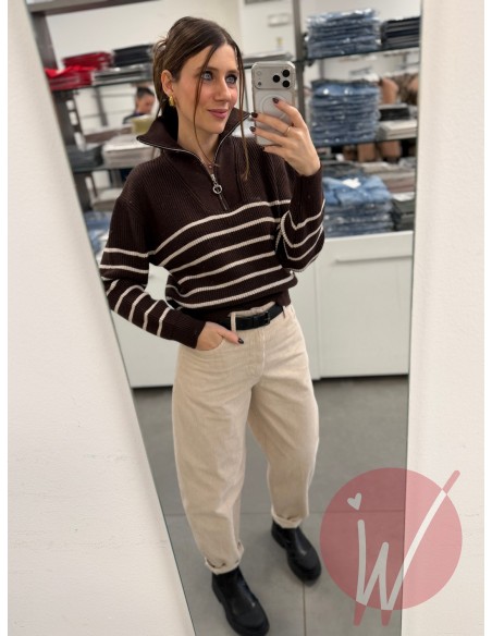 Pantalone Ovetto Praga Burro