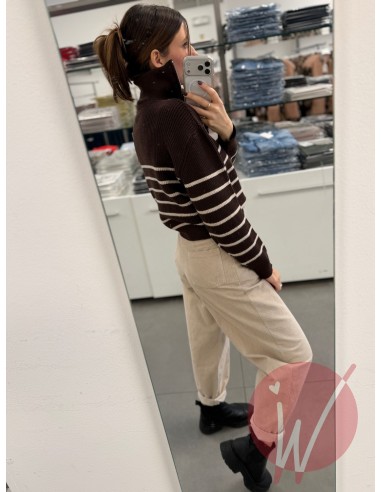 Pantalone Ovetto Praga Burro