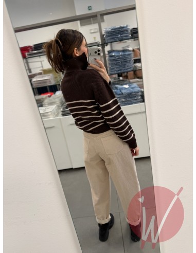 Pantalone Ovetto Praga Burro