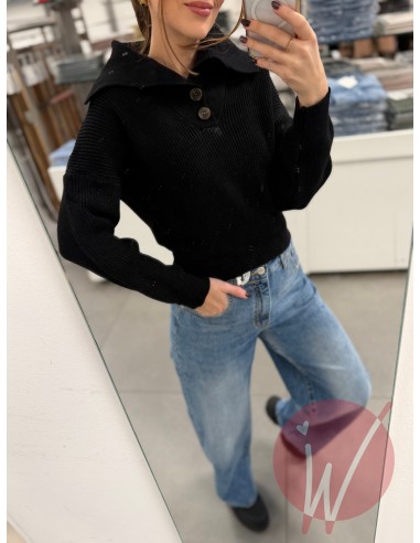 Maglia Polo Zoe Nero