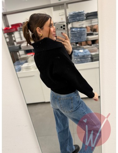 Maglia Polo Zoe Nero