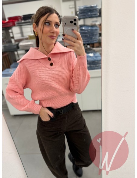 Maglia Polo Zoe Rosa