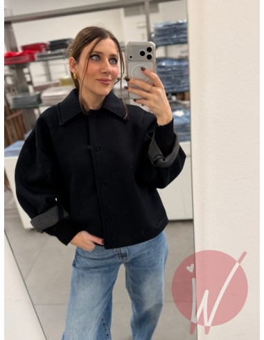 Giacca Neoprene Seattle Nero