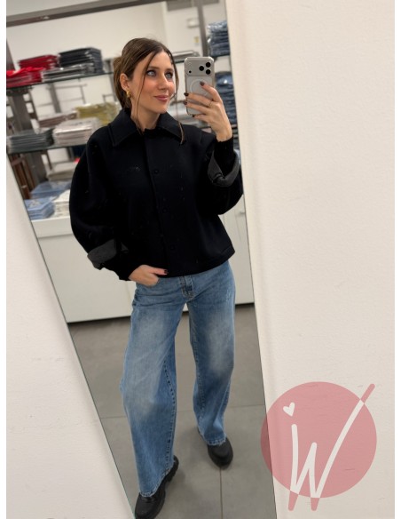 Giacca Neoprene Seattle Nero