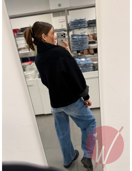 Giacca Neoprene Seattle Nero