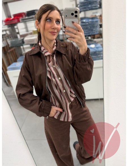 Bomber Suede Ankara Moro