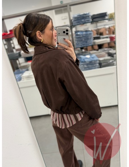 Bomber Suede Ankara Moro