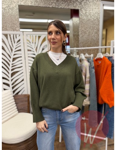 Maglia Olivia Verde Militare