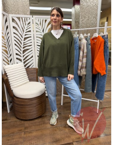 Maglia Olivia Verde Militare