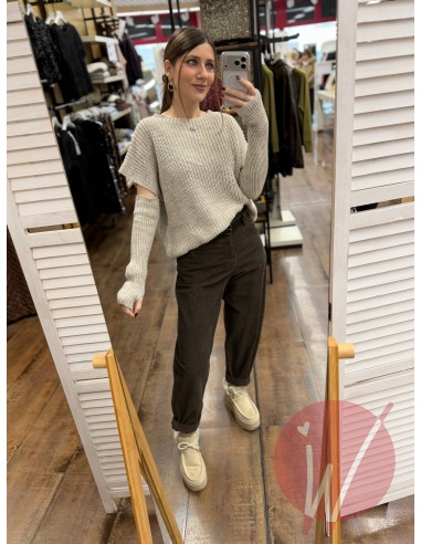 Pantalone Ovetto Praga Moro