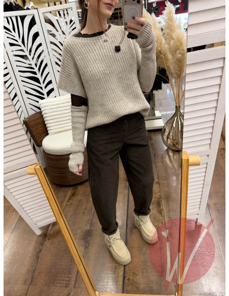 Pantalone Ovetto Praga Moro