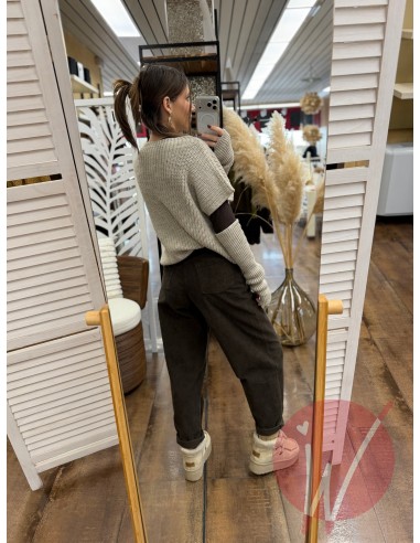 Pantalone Ovetto Praga Moro