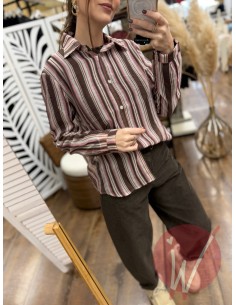 Camicia Righe Spring Moro 2