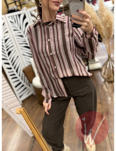 Camicia Righe Spring Moro