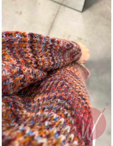 Cardigan Lungo Rainbow
