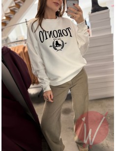 Felpa Toronto Bianco 2