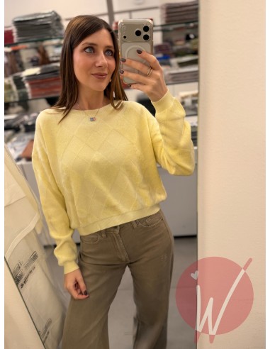 Maglia Rombi Flo Giallo