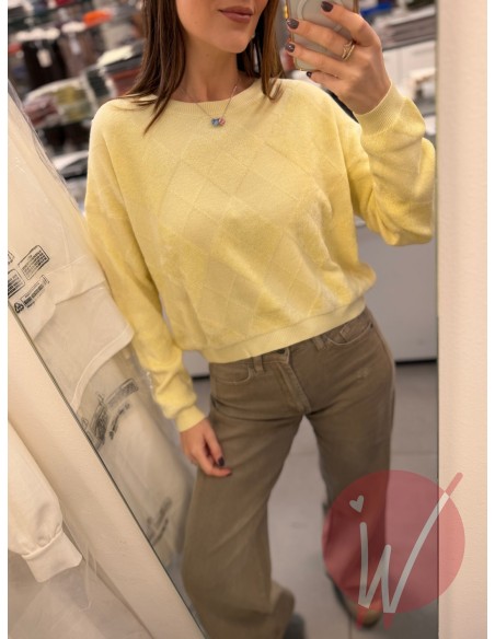 Maglia Rombi Flo Giallo