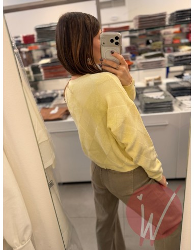 Maglia Rombi Flo Giallo