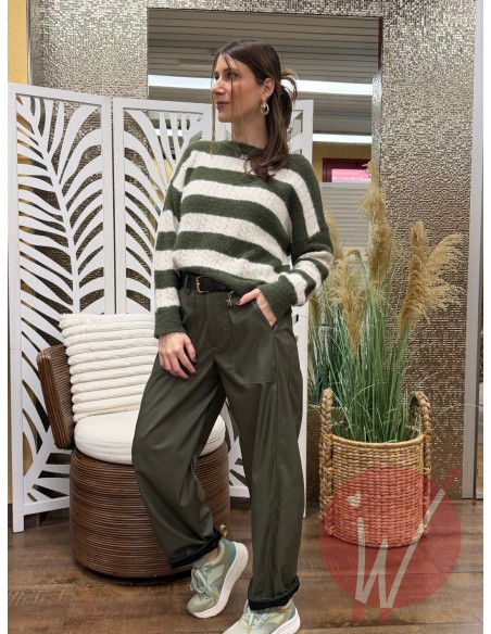 Pull Trecce Emily Militare