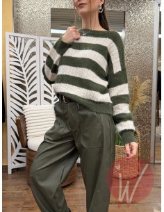 Pull Trecce Emily Militare 2