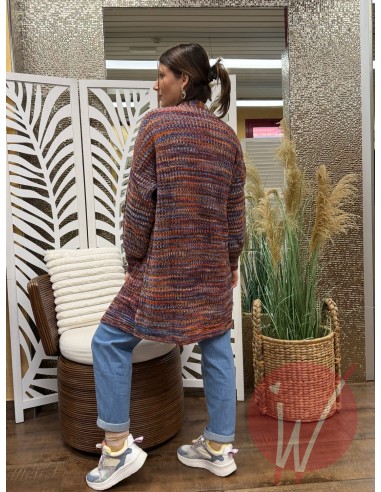 Cardigan Lungo Rainbow