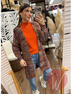 Cardigan Lungo Rainbow