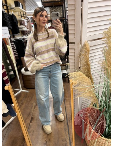 Jeans WideLeg Venice Sabbiato