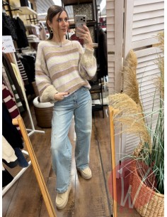 Jeans WideLeg Venice Sabbiato