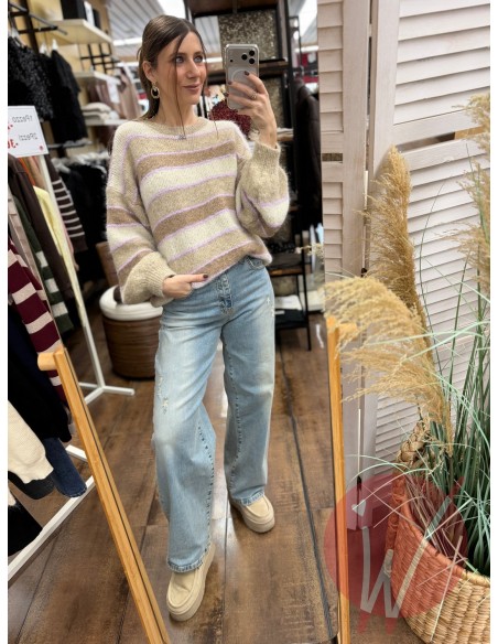 Jeans WideLeg Venice Sabbiato