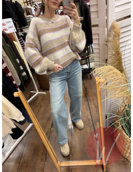 Jeans WideLeg Venice Sabbiato