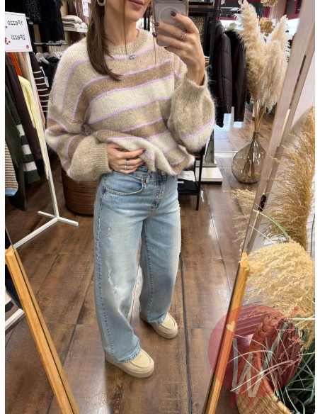 Jeans WideLeg Venice Sabbiato