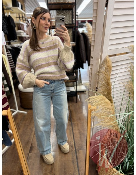 Jeans WideLeg Venice Sabbiato