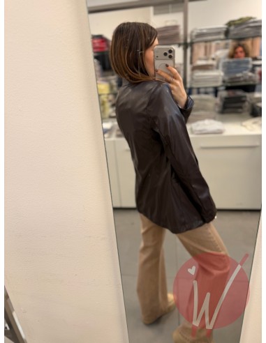 Giacca Ecopelle Hanoi Moro