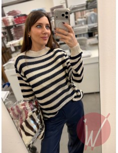 Maglia Righe Ingrid Blu