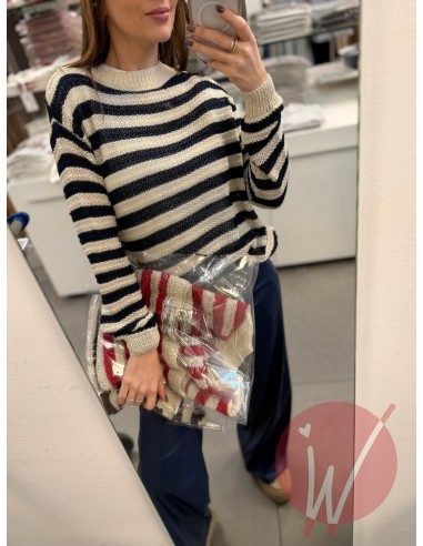 Maglia Righe Ingrid Blu