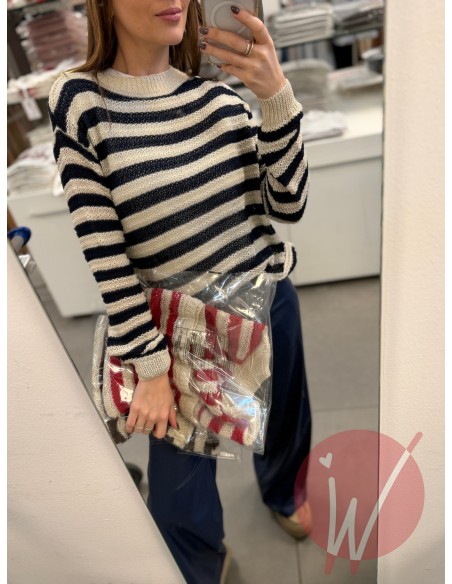 Maglia Righe Ingrid Blu