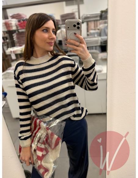 Maglia Righe Ingrid Blu