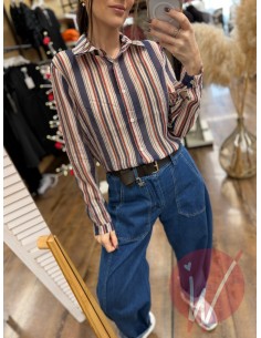 Camicia Righe Spring Blu 2