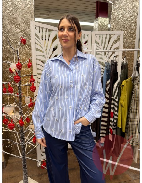 Camicia Hanoi Azzurro