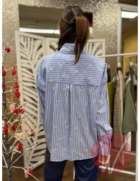 Camicia Hanoi Azzurro